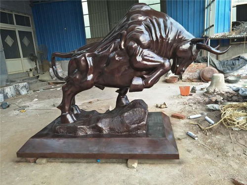 唐縣灝瑞銅雕 大型雕塑銅牛與石雕的藝術魅力